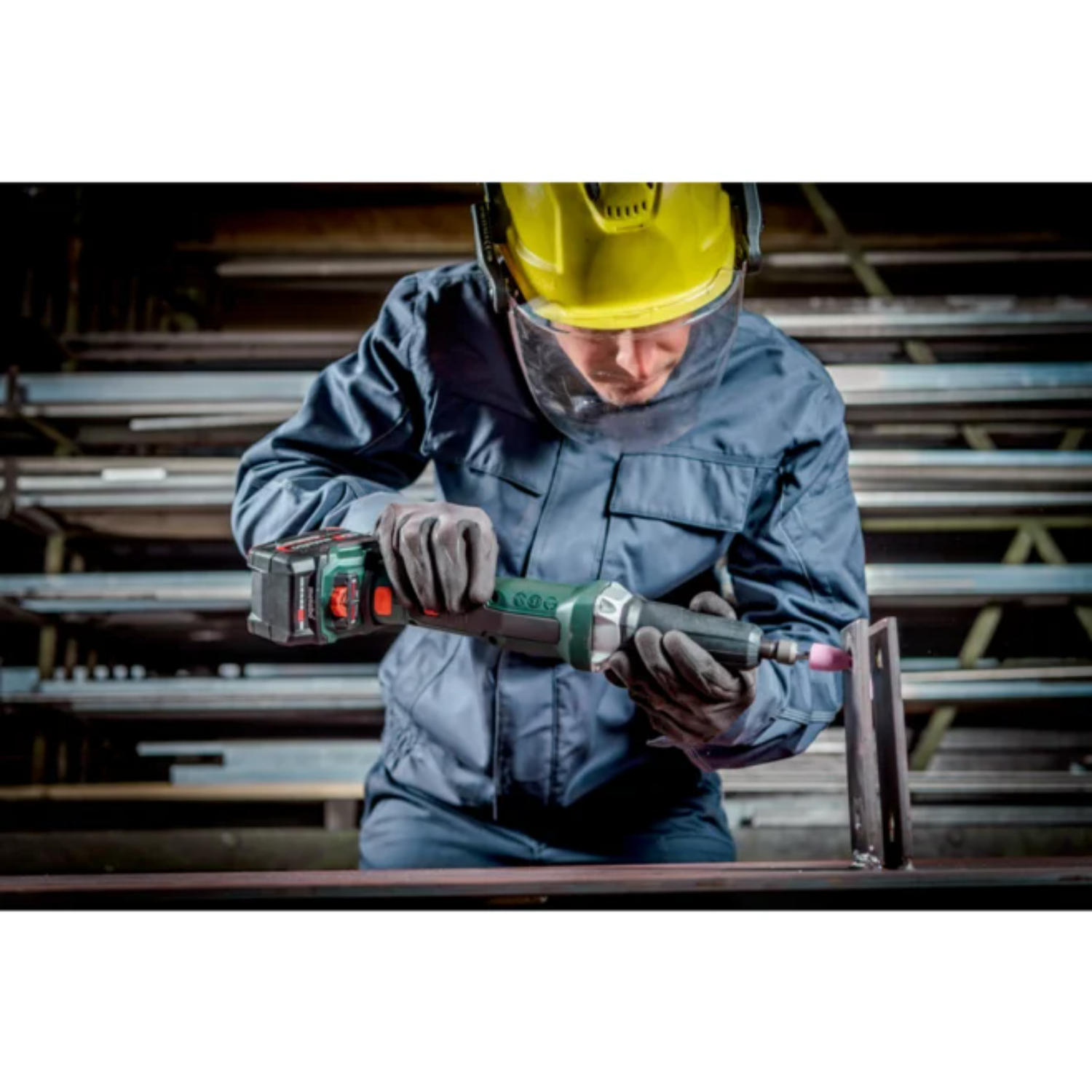 Metabo GVPB 18 LTX BL 11-28 Corps de meuleuse droite sans fil 18 V Li-Ion - 6 mm - 8 000 - 28 000 tr/min