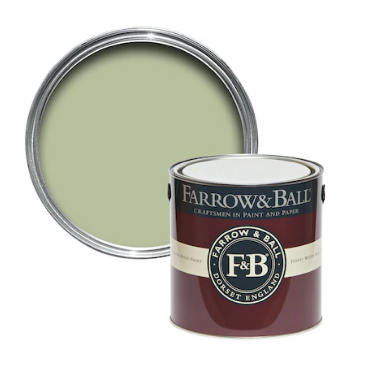 Farrow & Ball Dead flat Cooking Apple Green No.32 - 0,75L-image