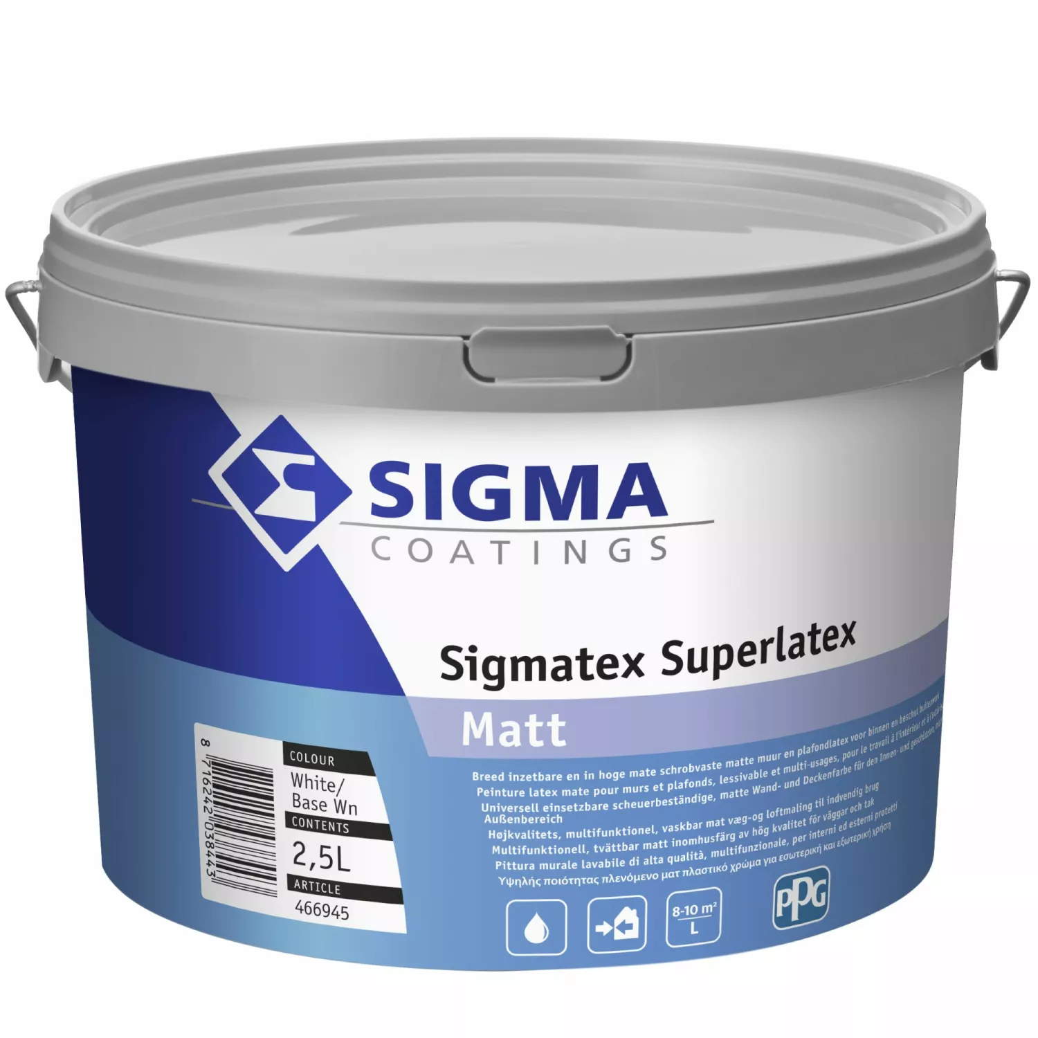 Sigma Sigmatex Superlatex Matt - op kleur gemengd - 2,5L-image