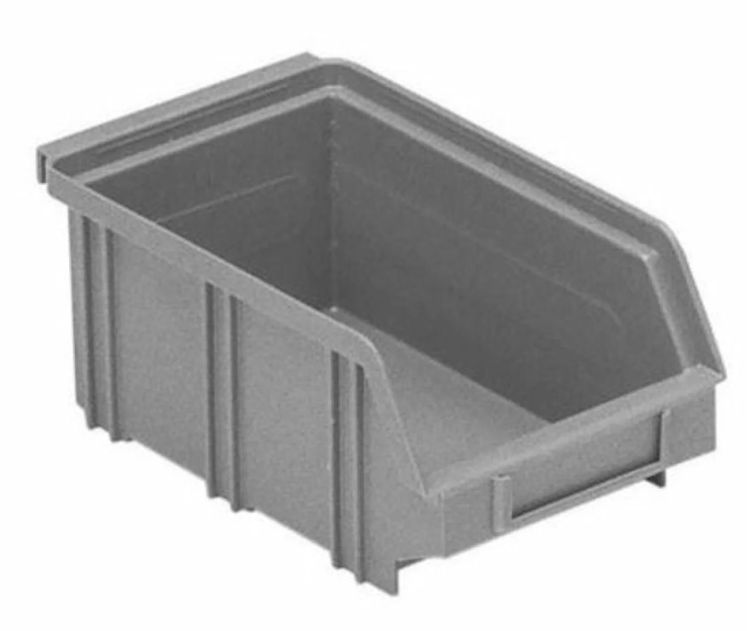 Erro 166002 Bacs empilables - B2 gris - 100 x 160 x 75mm-image