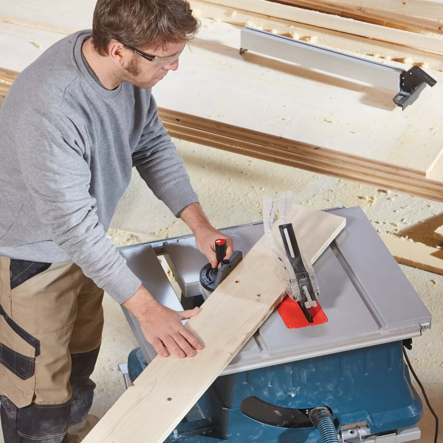 Bosch GTS 635-216 Zaagtafel + Onderstel GTA 560 - 1600W - 216 x 30mm-image