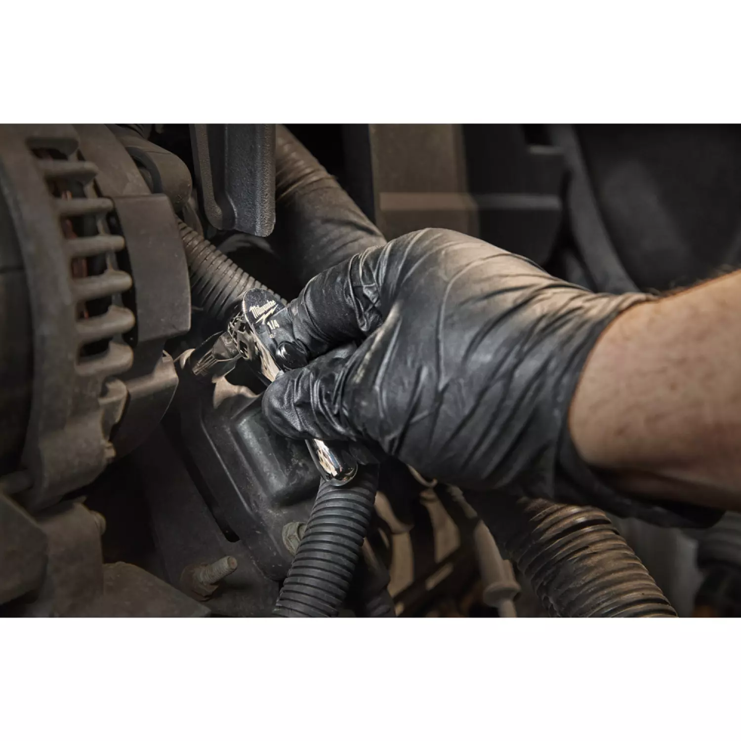 Milwaukee 4932479646 Cliquet réversible - 1/4"- 76mm-image