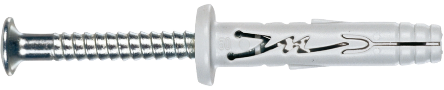 Spit 050121 Slagplug Hit M met kraag - 6 x 50mm - PZ2 (100st)-image