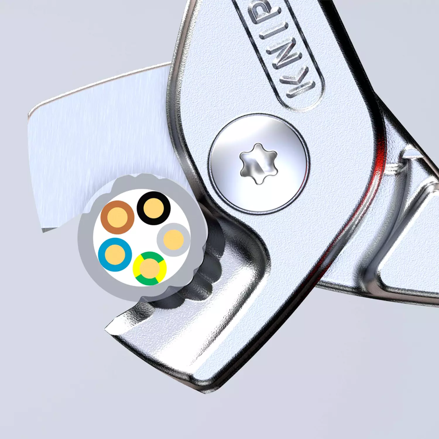 Knipex 95 16 160 StepCut VDE Kabelschaar - 160mm-image