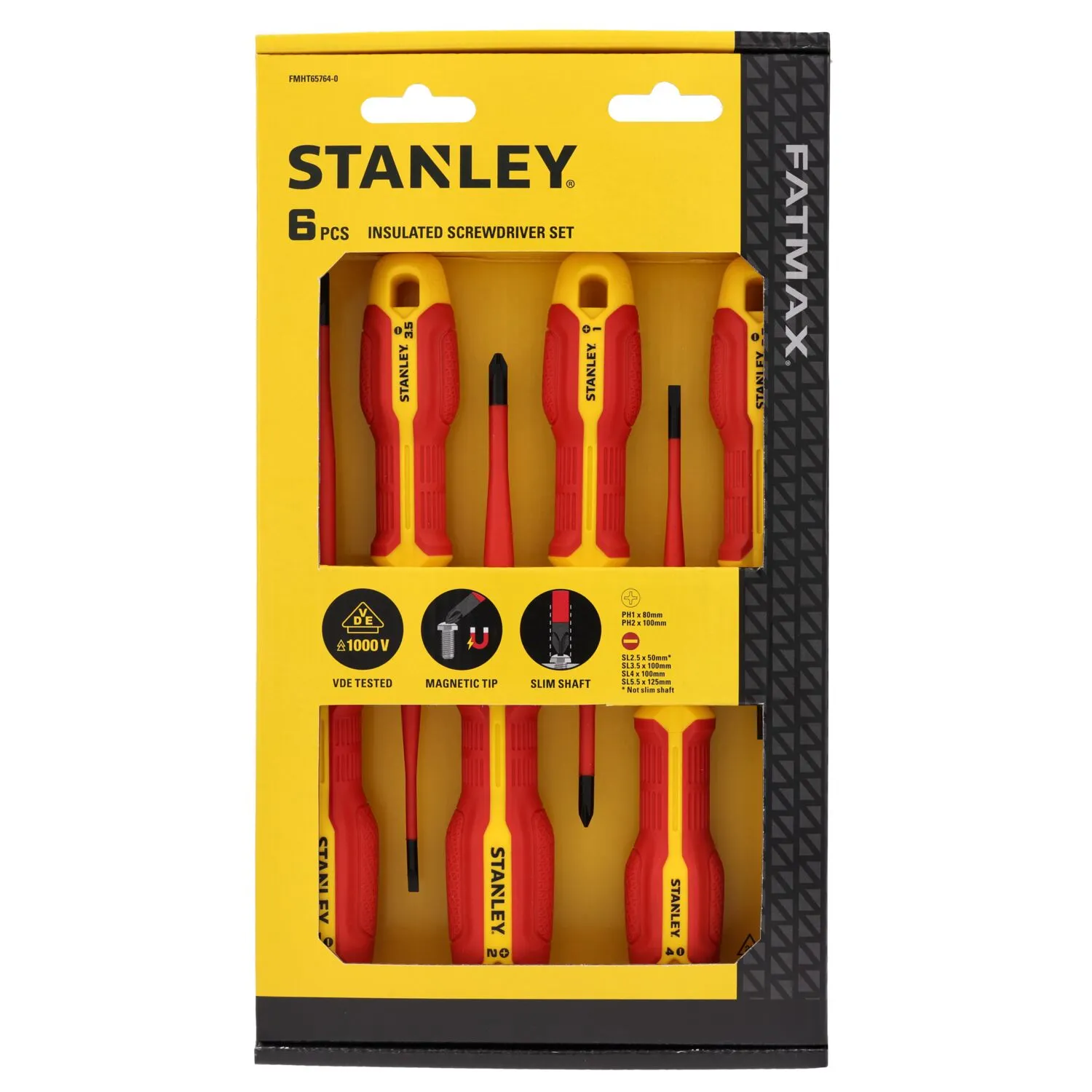 Stanley FMHT65764-0 FATMAX 6-delige VDE Schroevendraaierset - PH/SL
