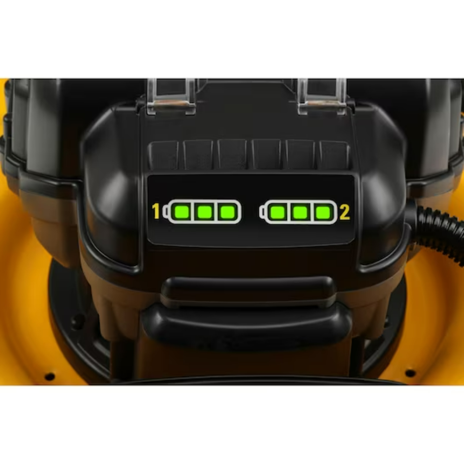 DeWALT DCMW564P2 18V Li-Ion Accu Grasmaaier set (2x 5.0Ah accu) incl. 1 opvangzak - 55L - 48cm-image