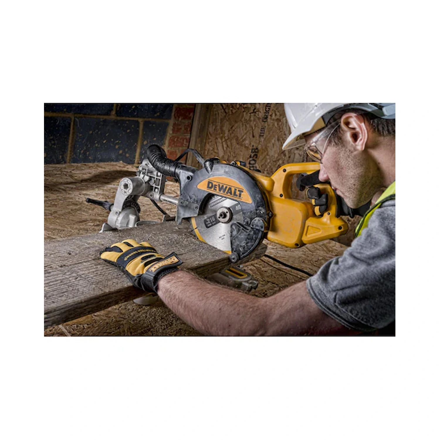 DeWALT DWS773-QS Scie à tronçonner - 1300 W - 216 x 30 mm