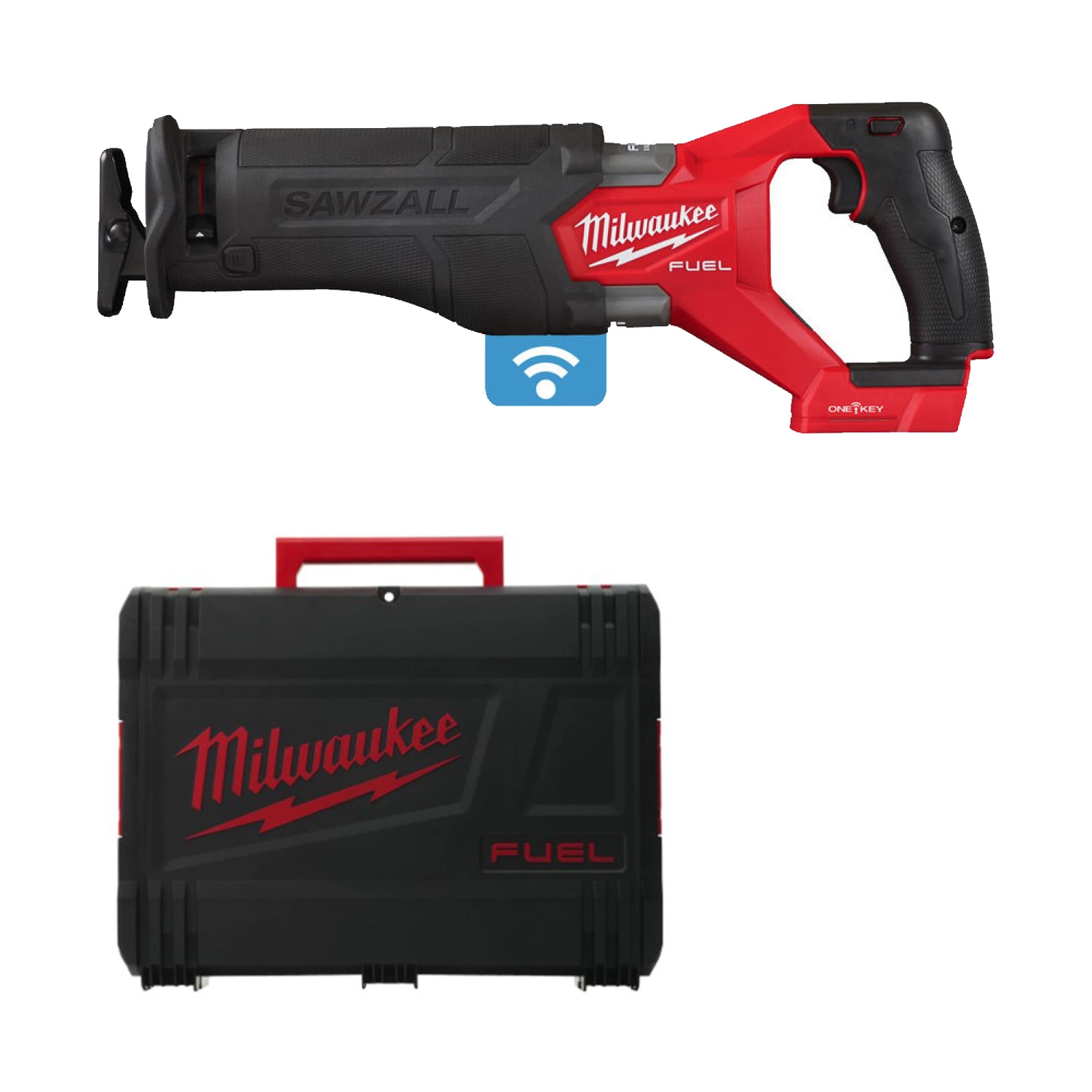 Milwaukee M18 ONEFSZ-0X Li-Ion accu Reciprozaag body (One-Key) in HD-Box-image