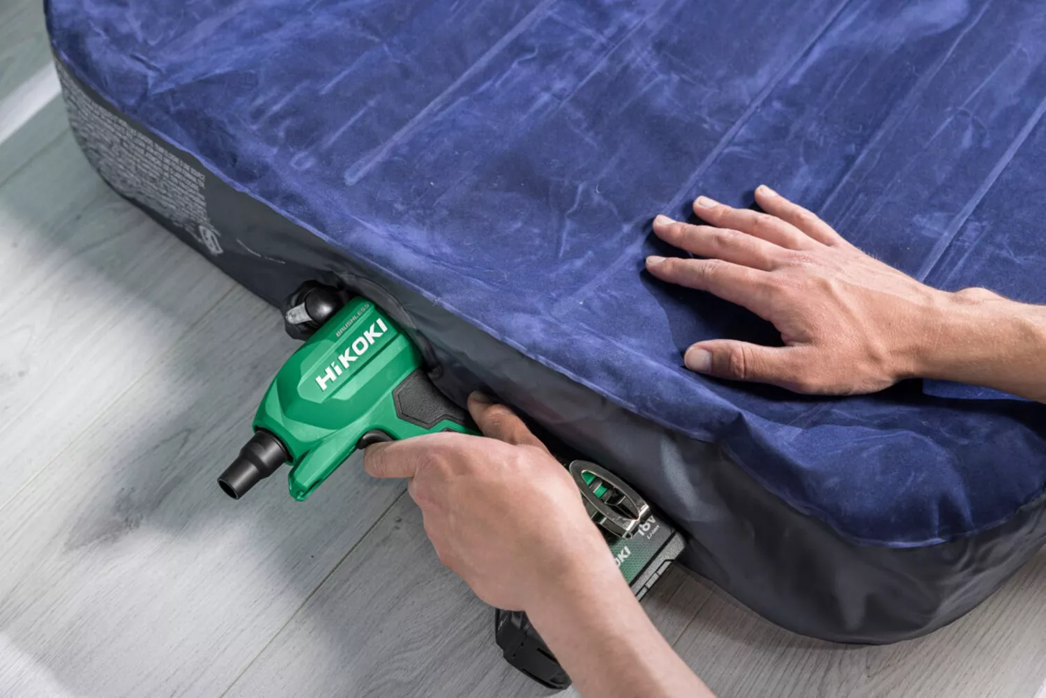 HiKOKI RA18DAW4Z Corps de souffleur-aspirateur à batterie Li-ion 18 V-image