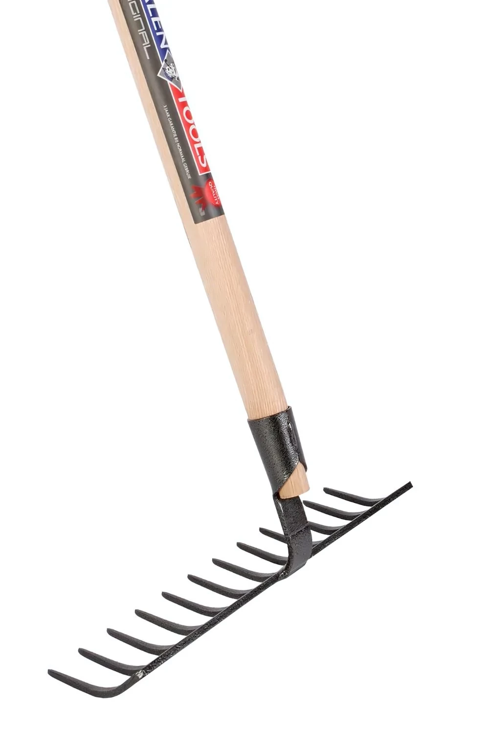 Talen Tools HZ12C Tuinhark - Gesmeed - Professioneel - 12 tanden - Essenhouten steel - 160cm