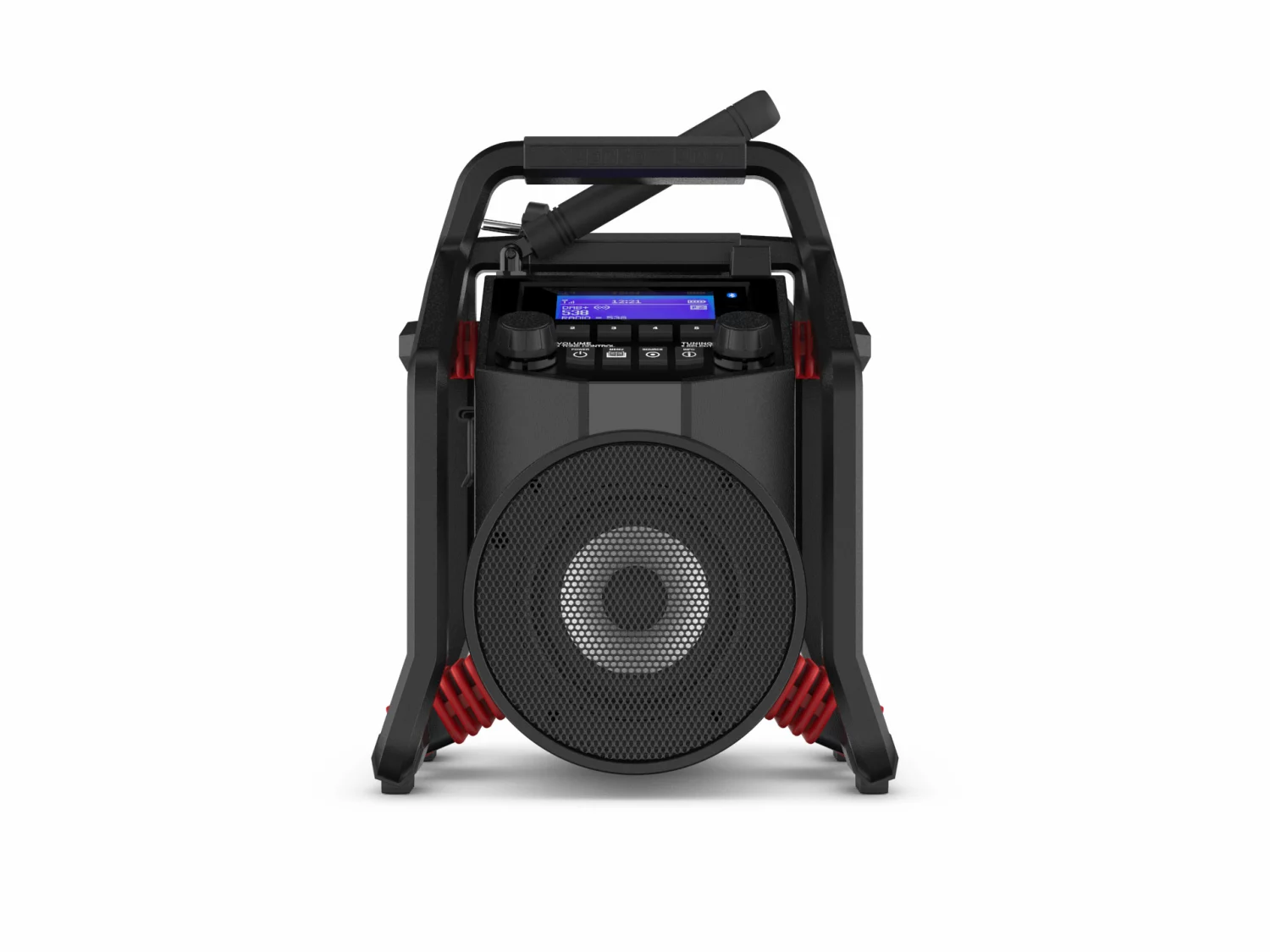 PerfectPro POWERPLAYER PP2 - Radio de chantier - FM RDS - DAB+ - bluetooth - USB - AUX-In - batterie intégrée-image