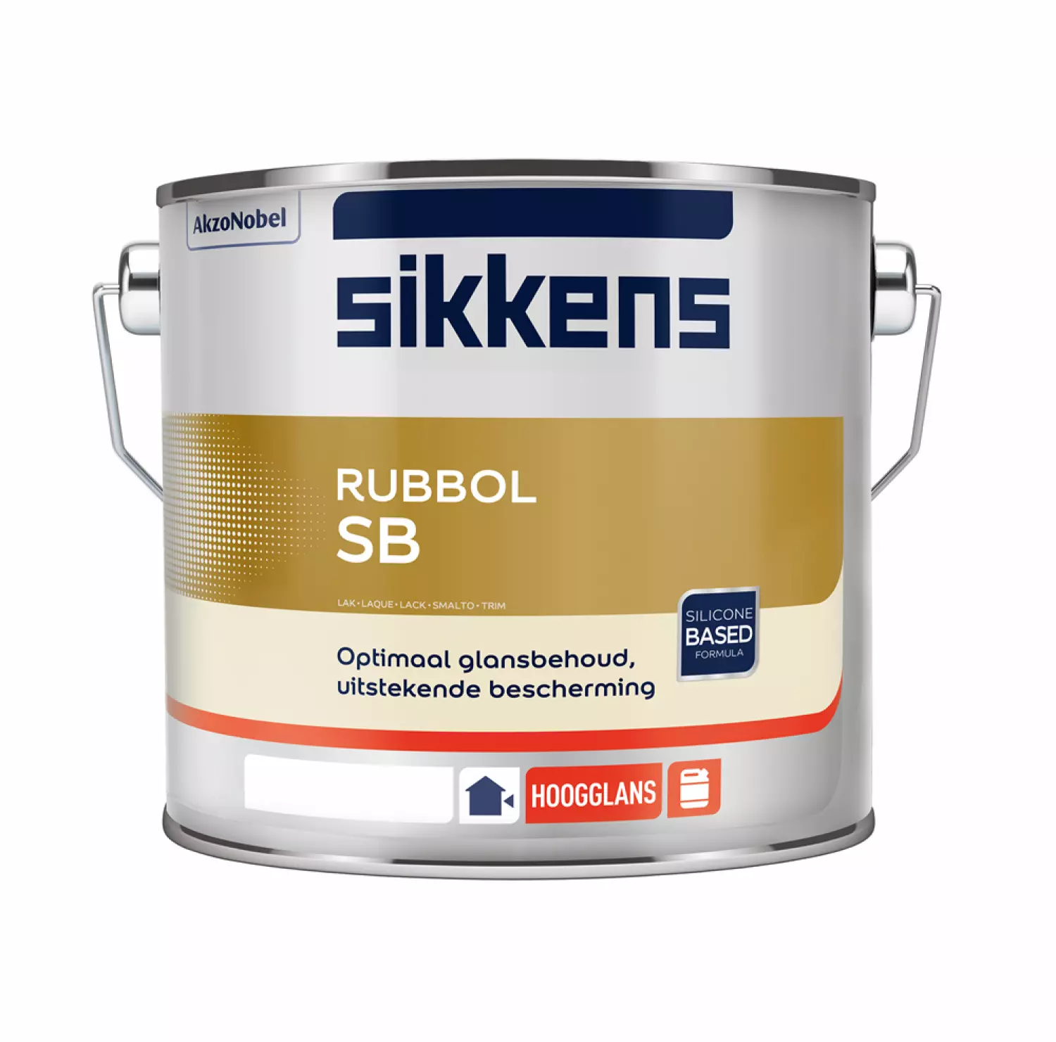Sikkens Rubbol SB Hoogglans - Wit - 2,5L