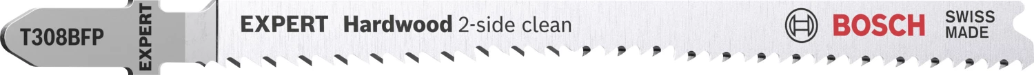 Bosch EXPERT T308BFP Hardwood 2-side clean decoupeerzaagblad - 117mm - hout (2st)-image