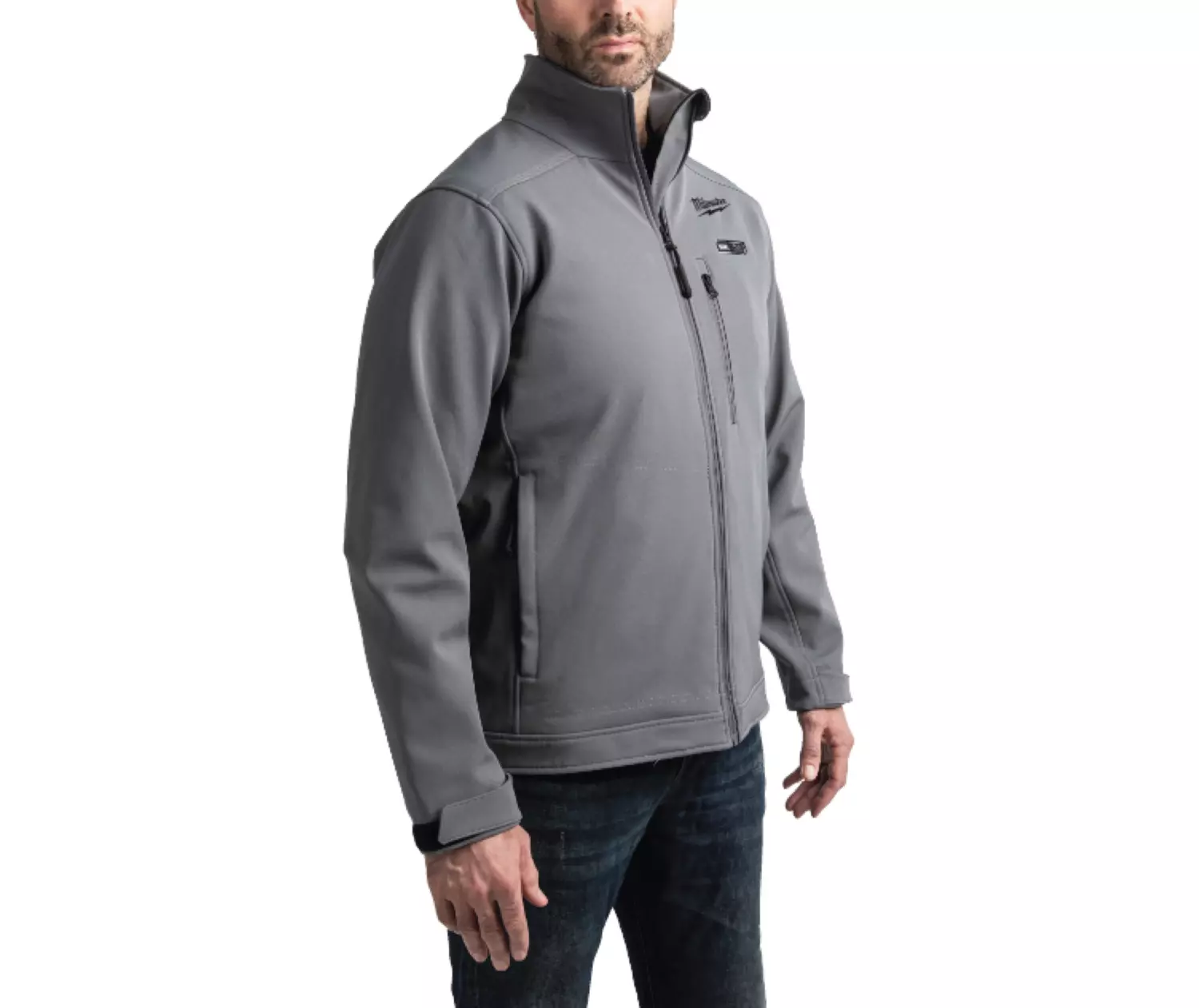 Milwaukee M12 HJGREY5-0 (XL) premium heated jacket - grijs-image