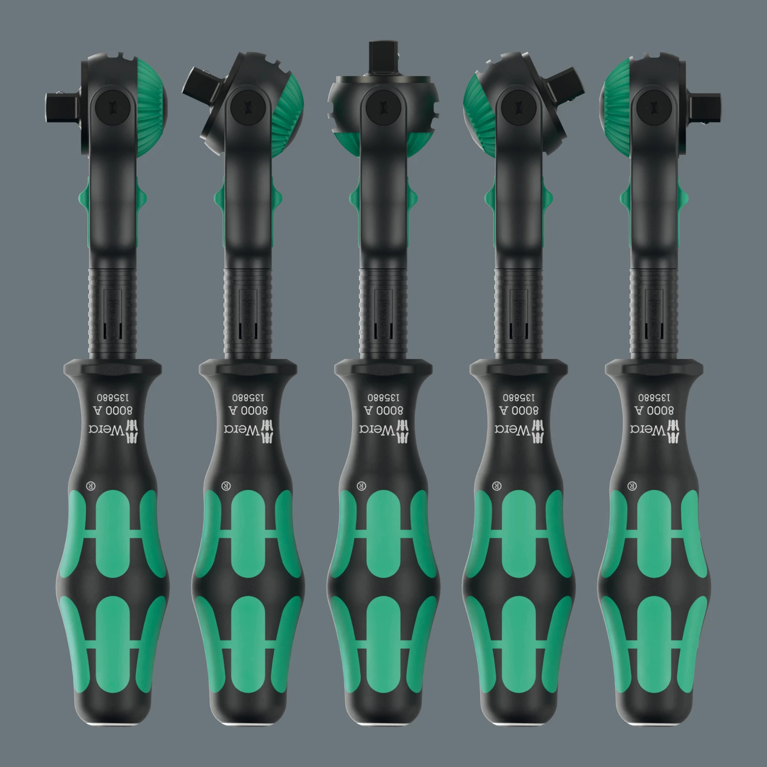 Wera 05135880001 8000 A Black Edition Zyklop Speed Ratel - 1/4" - 152 mm-image