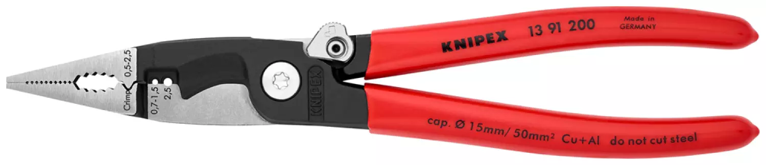 Knipex 1391200 Installatietang - Elektro - 200mm-image