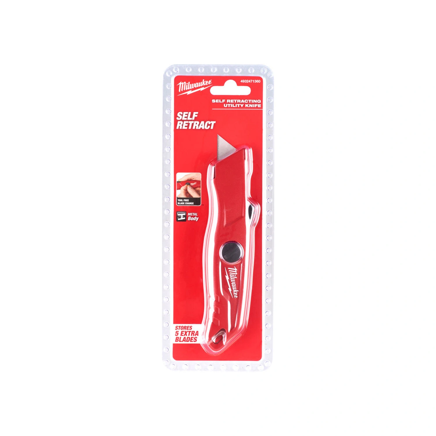Milwaukee 4932471360 Zelfterugtrekkend Afbreekmes - 30mm