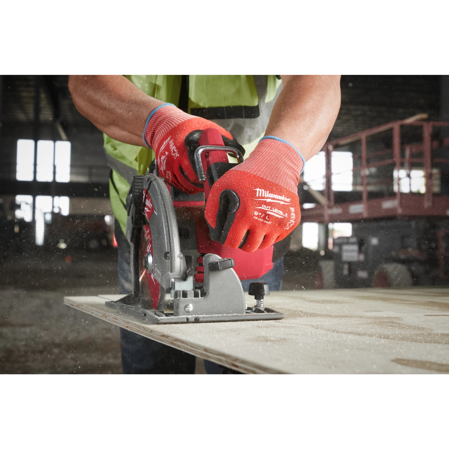 Milwaukee Gants de travail trempés - classe de résistance aux coupures 2/B - 7/S-image