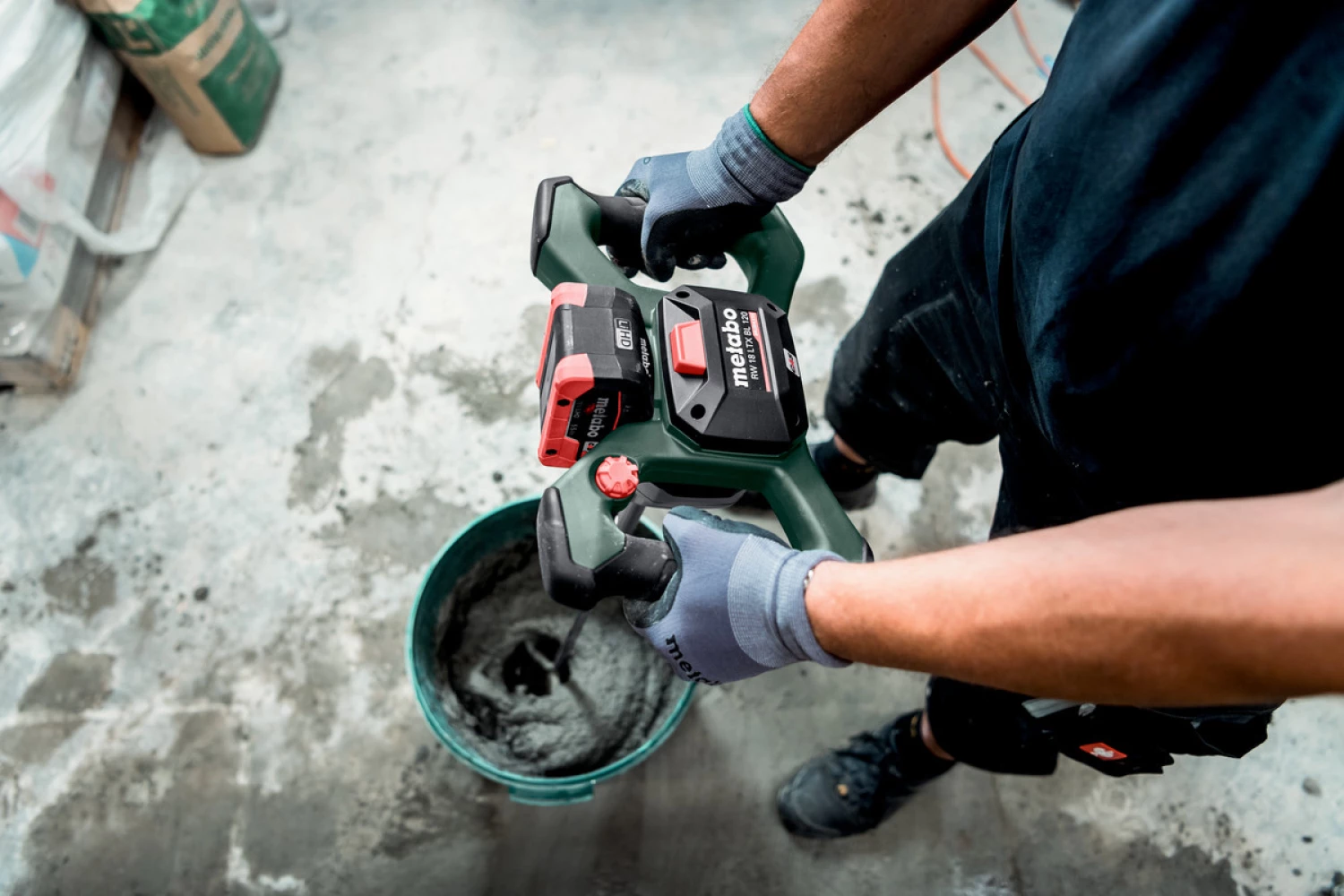 Metabo RW 18 LTX BL 120 18V Li-ion accu mixer body - 120mm-image
