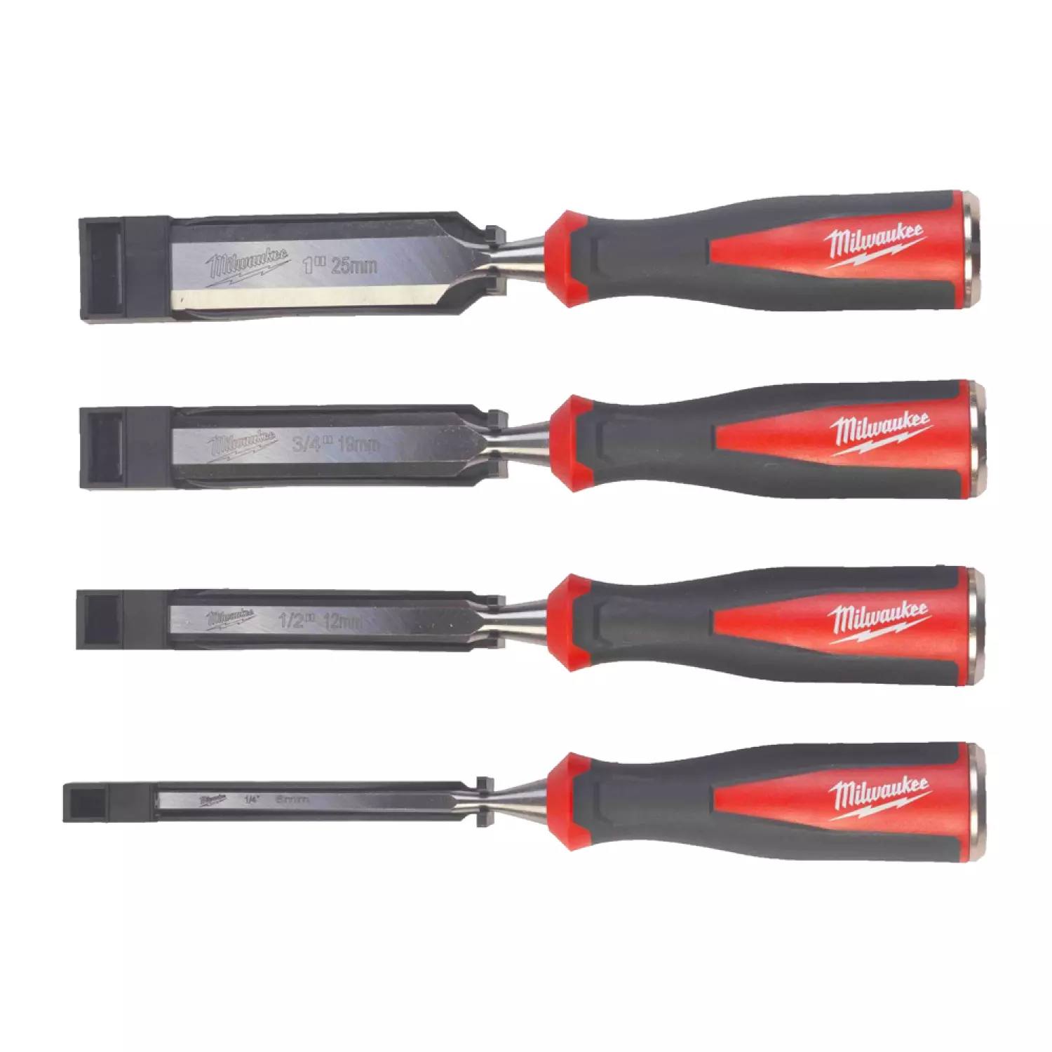Milwaukee 4932479897 Steekbeitel Set (6,13,19,25mm) (4-delig)-image