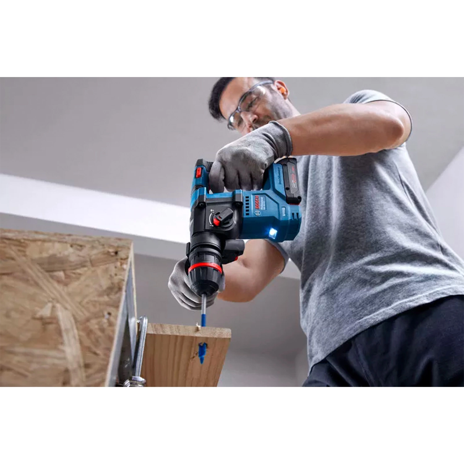 Bosch GBH 18V-18 X SDS-plus batterie ONECHUCK marteau perforateur dans L-Boxx - 1,5 J-image