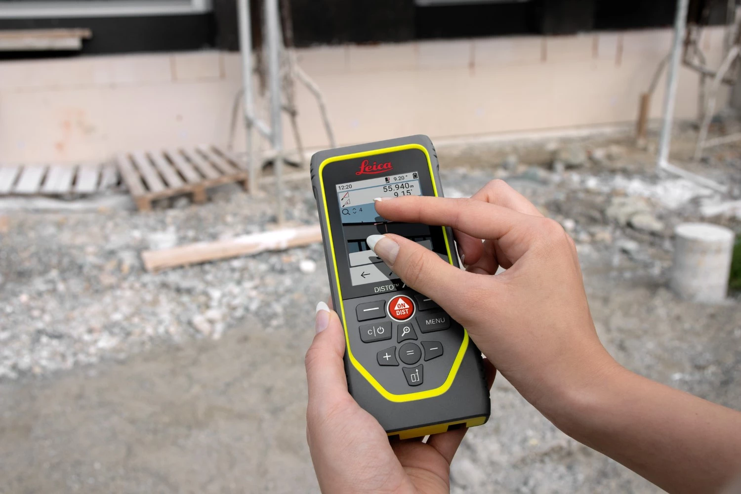 Leica Disto X6 P2P Afstandsmeter set incl. statief in koffer - Bluetooth - 250m - IP65-image