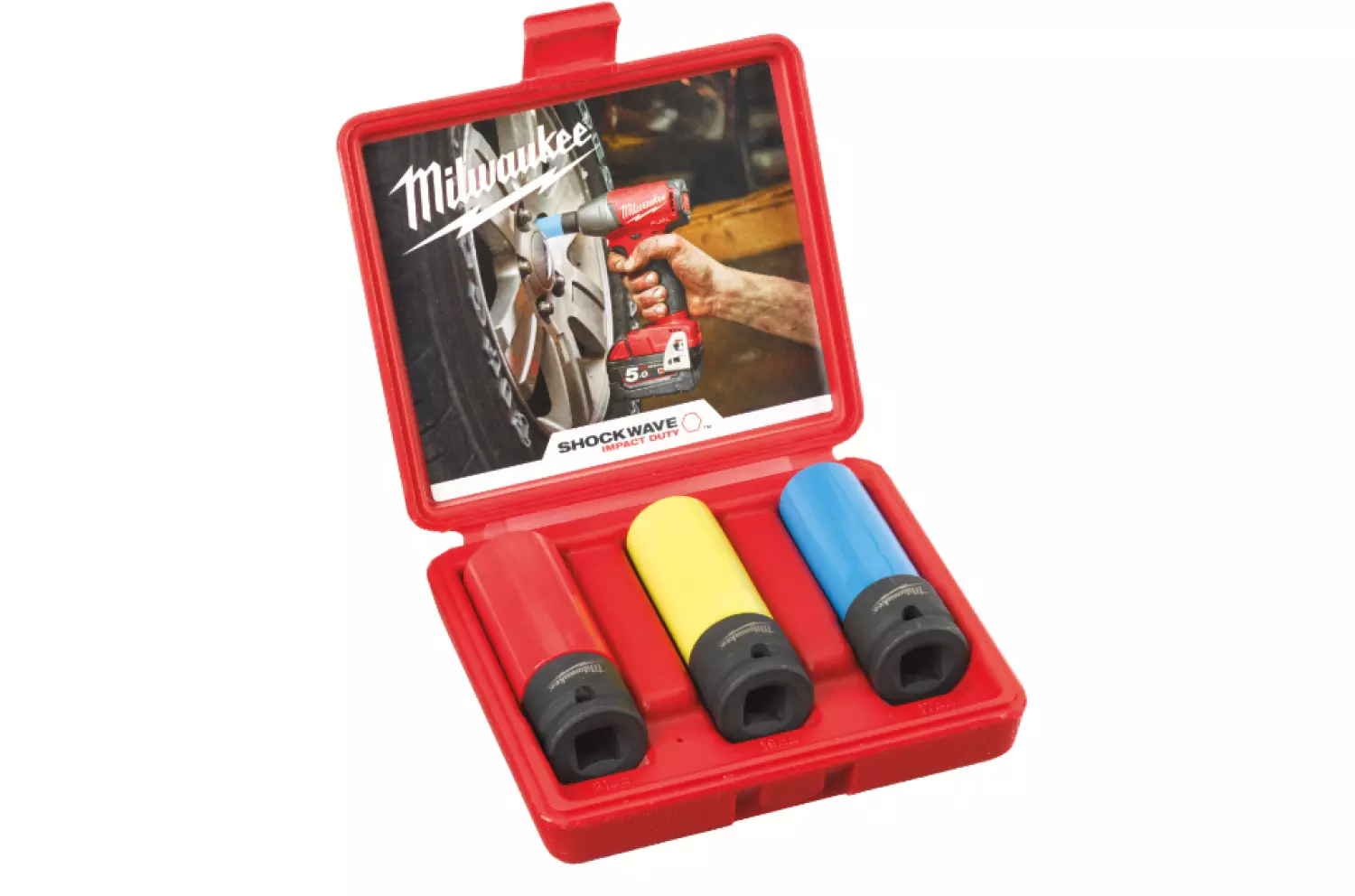 Milwaukee 4932451568 - Set de douilles -  En Coffret-image