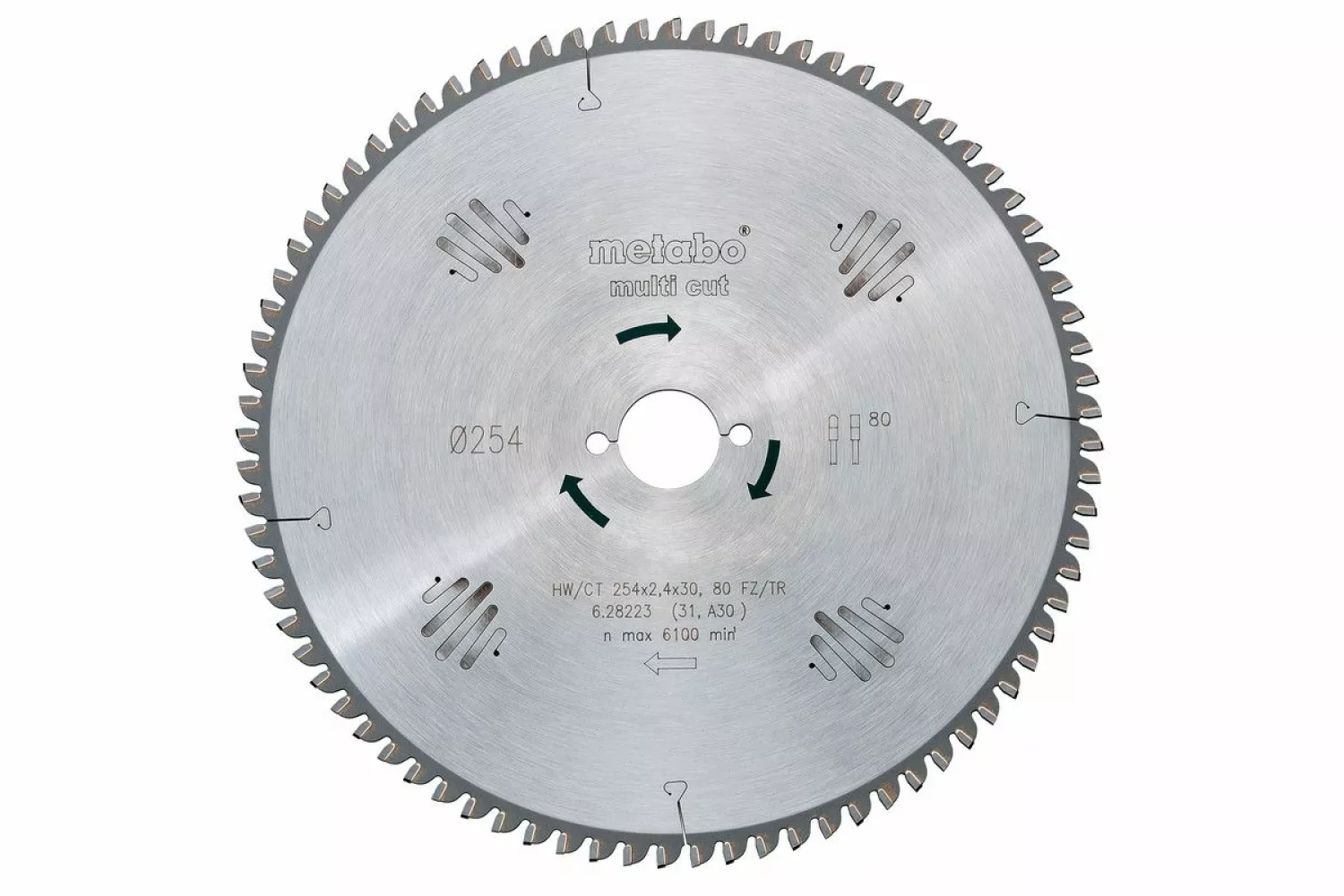 Metabo 628661000 Blade de scie circulaire multiples - 165 x 20 x 42t - stratifié / kunstof / aluminium-image