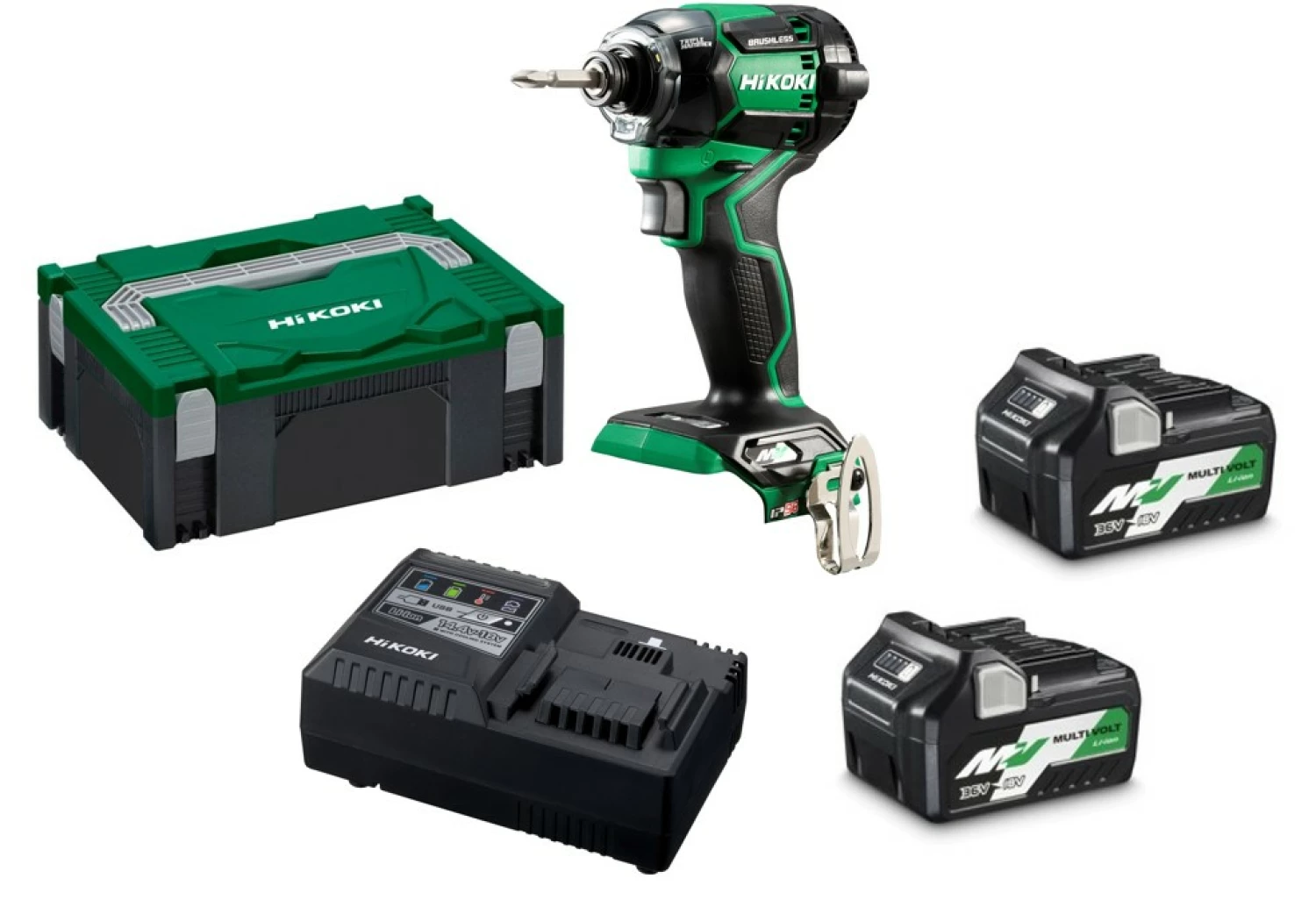 HiKOKI WH36DCWRZ Visseuse à percussion Set en HSC 36V 215Nm 1/4"-image