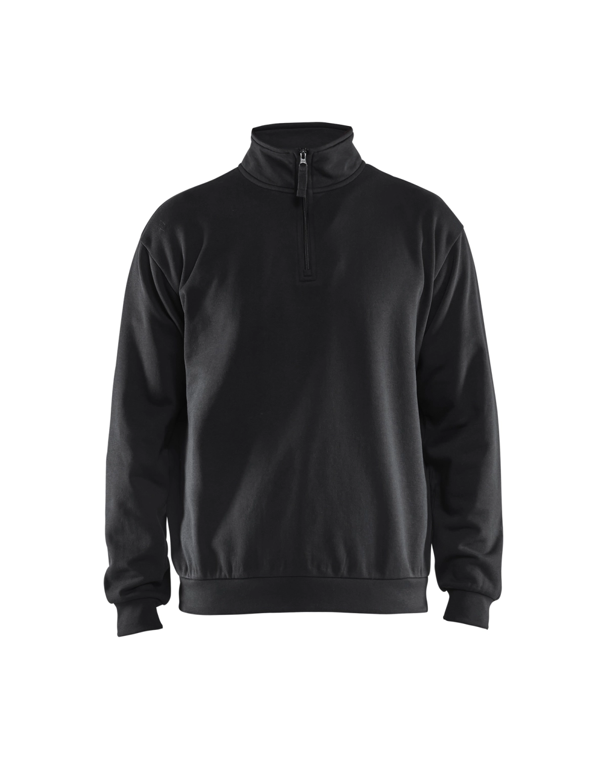 Blåkläder 3587 Sweatshirt met halve rits - zwart - XXL