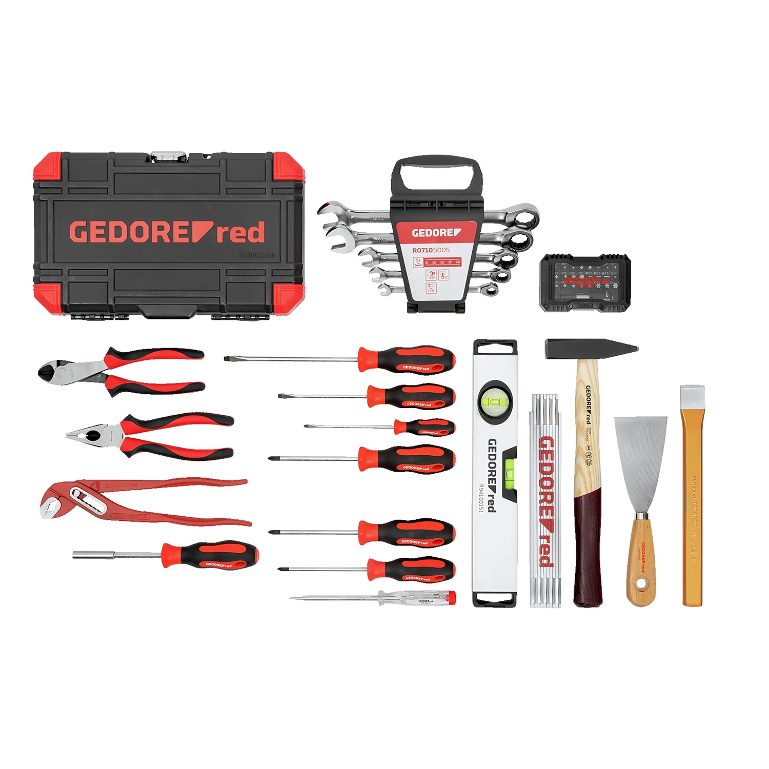 Gedore RED R21652101 Meister XL in Though Case Gereedschapset in koffer - 101-delig-image
