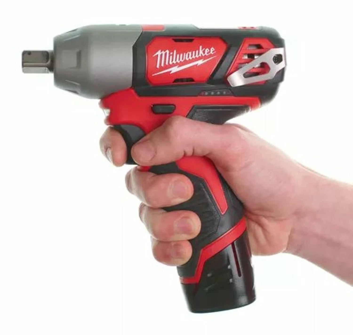 Milwaukee M12 BIW12-0 - Clé à choc sans fil Li-Ion 12V (machine seule) - 138 Nm - 1/2"-image