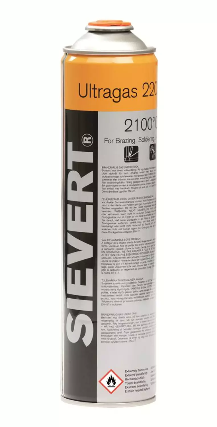 Sievert 220583 Gaspatroon ultragas EU (7/16") 210G - 380ml-image