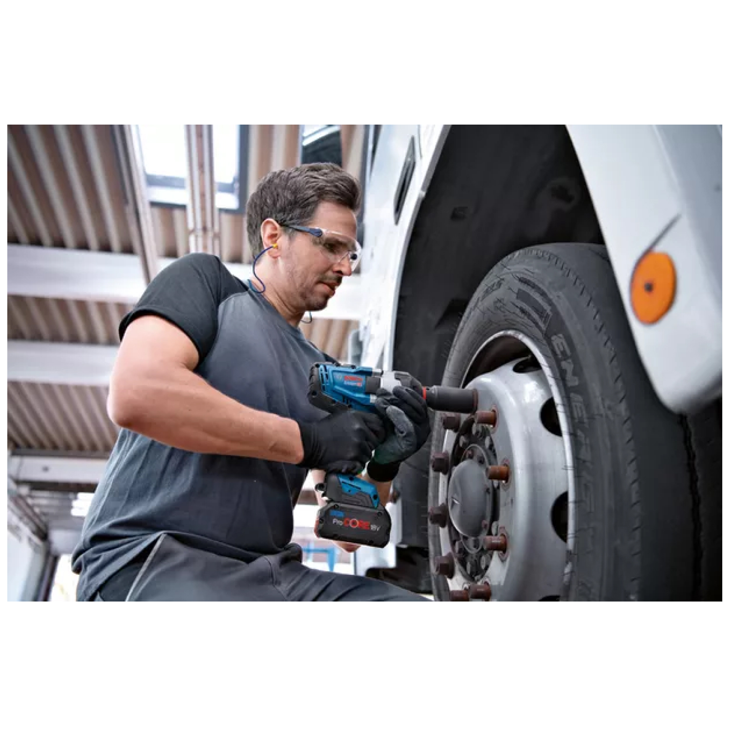 Bosch GDS 18V-1050 H 18V Li-Ion accu BiTurbo slagmoeraanzetter set (2x 8,0Ah) in L-Boxx - 1700Nm - 3/4" - koolborstelloos-image