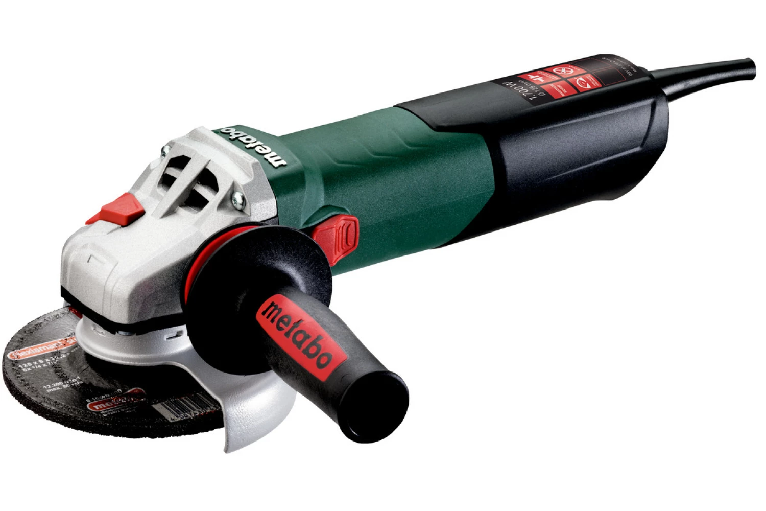 Metabo WEV 17-125 Quick Haakse slijper - 1700W - 125mm-image