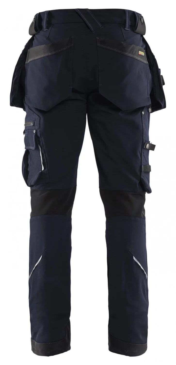 Blåkläder X1900 Pantalon de travail 4 directions stretch 1998 - bleu marine/noir - taille 58 (XXL)-image