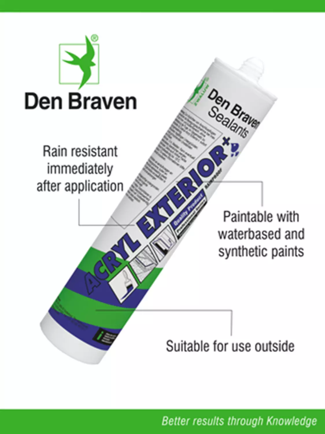 Zwaluw Den Braven 10685101 Peinture murale-image