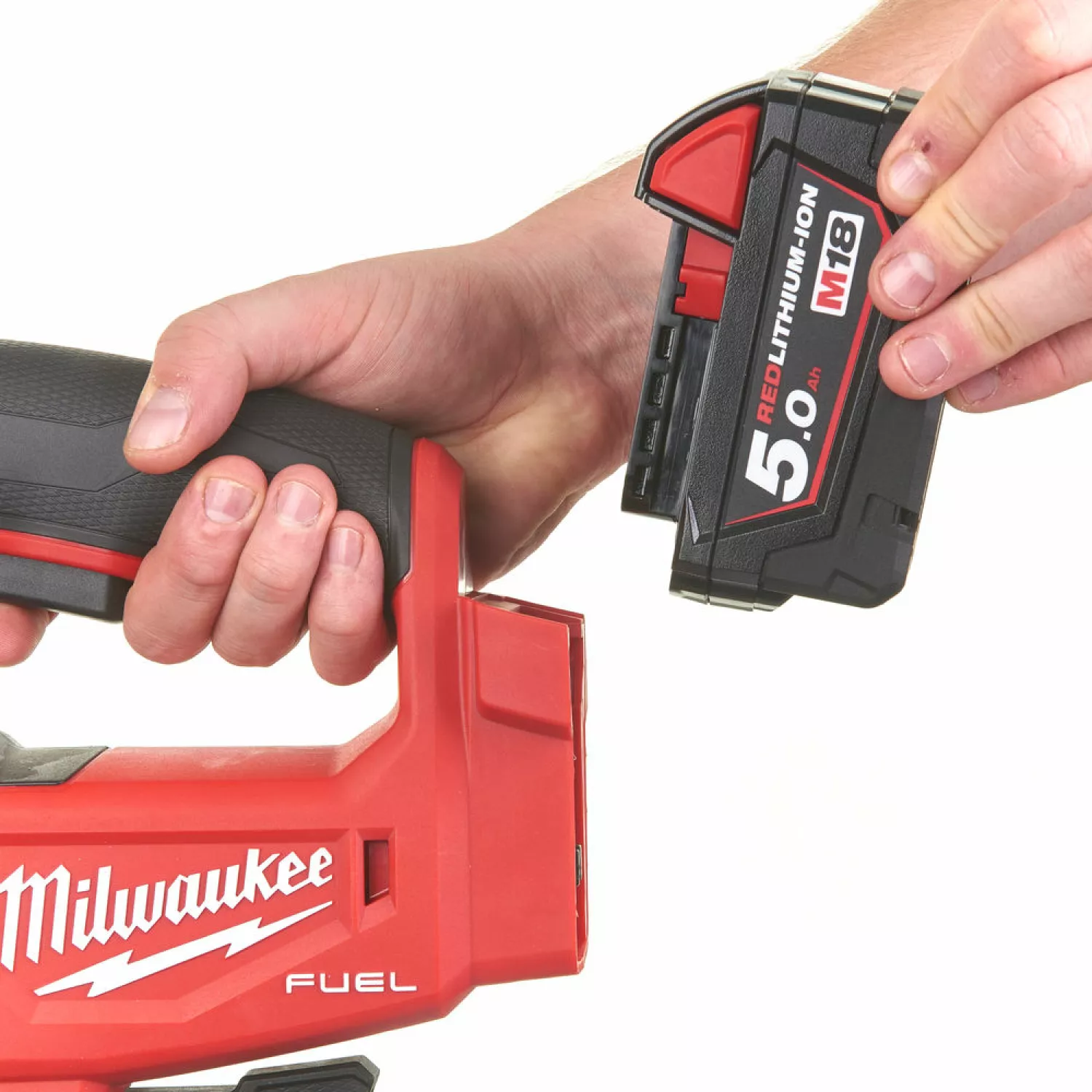 Milwaukee M18 FJS-502X 18V Li-Ion accu Decoupeerzaagmachine set (2x 5.0Ah accu) in HD-Box - koolborstelloos-image