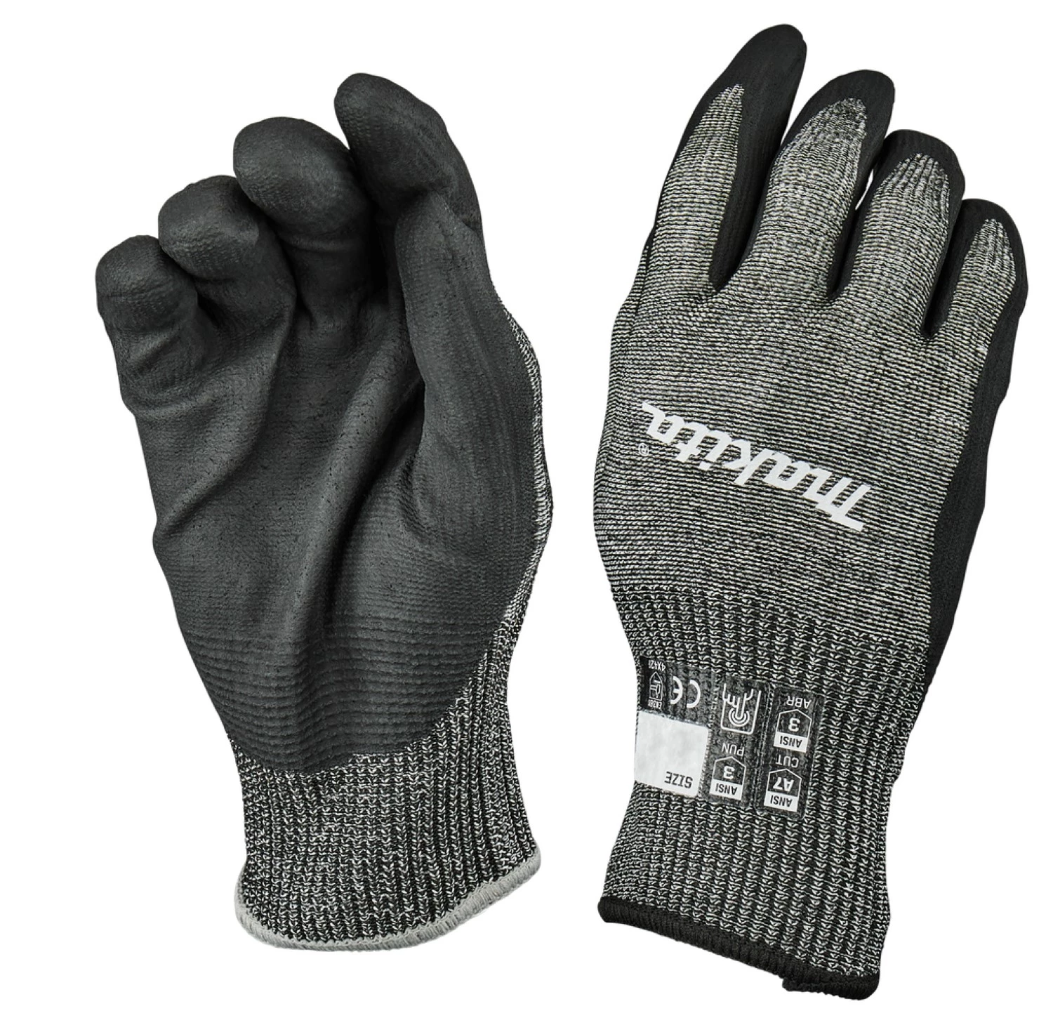 Makita P-84729 Werkhandschoen met hoge snijbescherming - 9/L-image