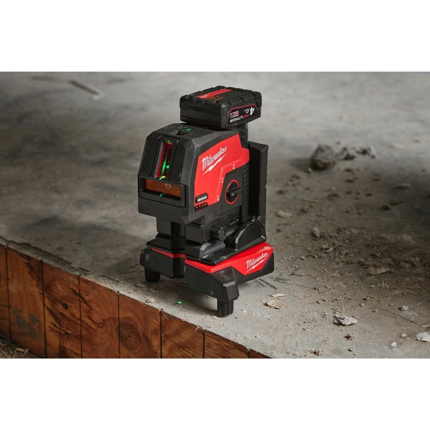Milwaukee WLB-C Pied d'alignement laser sans fil-image