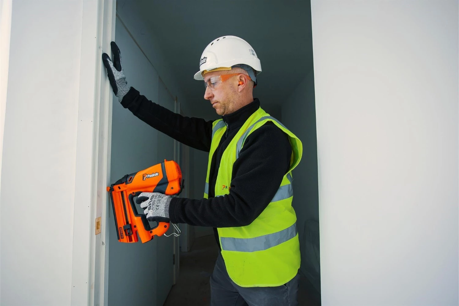 Paslode IM65 F16 Lithium Tacker op gas in koffer - 16-63mm-image