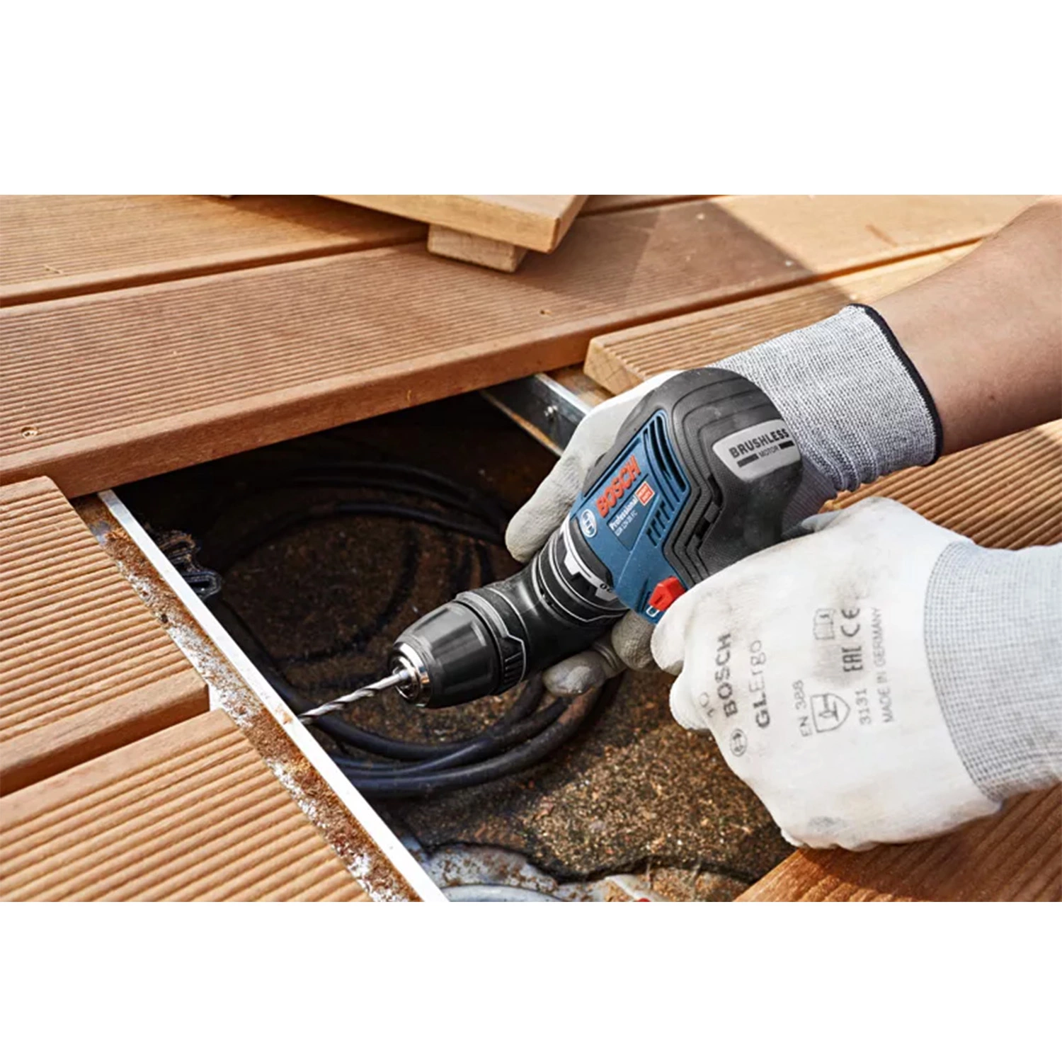 Bosch GSR 12V-35 FC 12V Li-ion accu schroefboormachine set (2x 3.0Ah accu) in L-Boxx - koolborstelloos-image