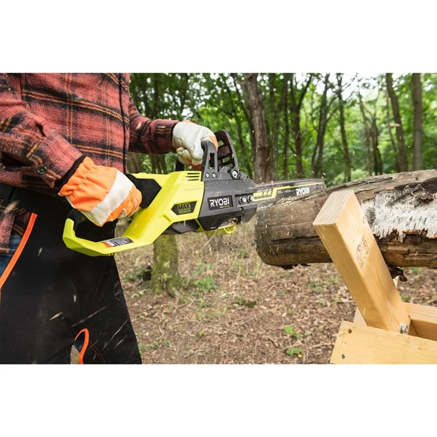 Ryobi RY36CSX40A-160 Tronçonneuse sans fil-image