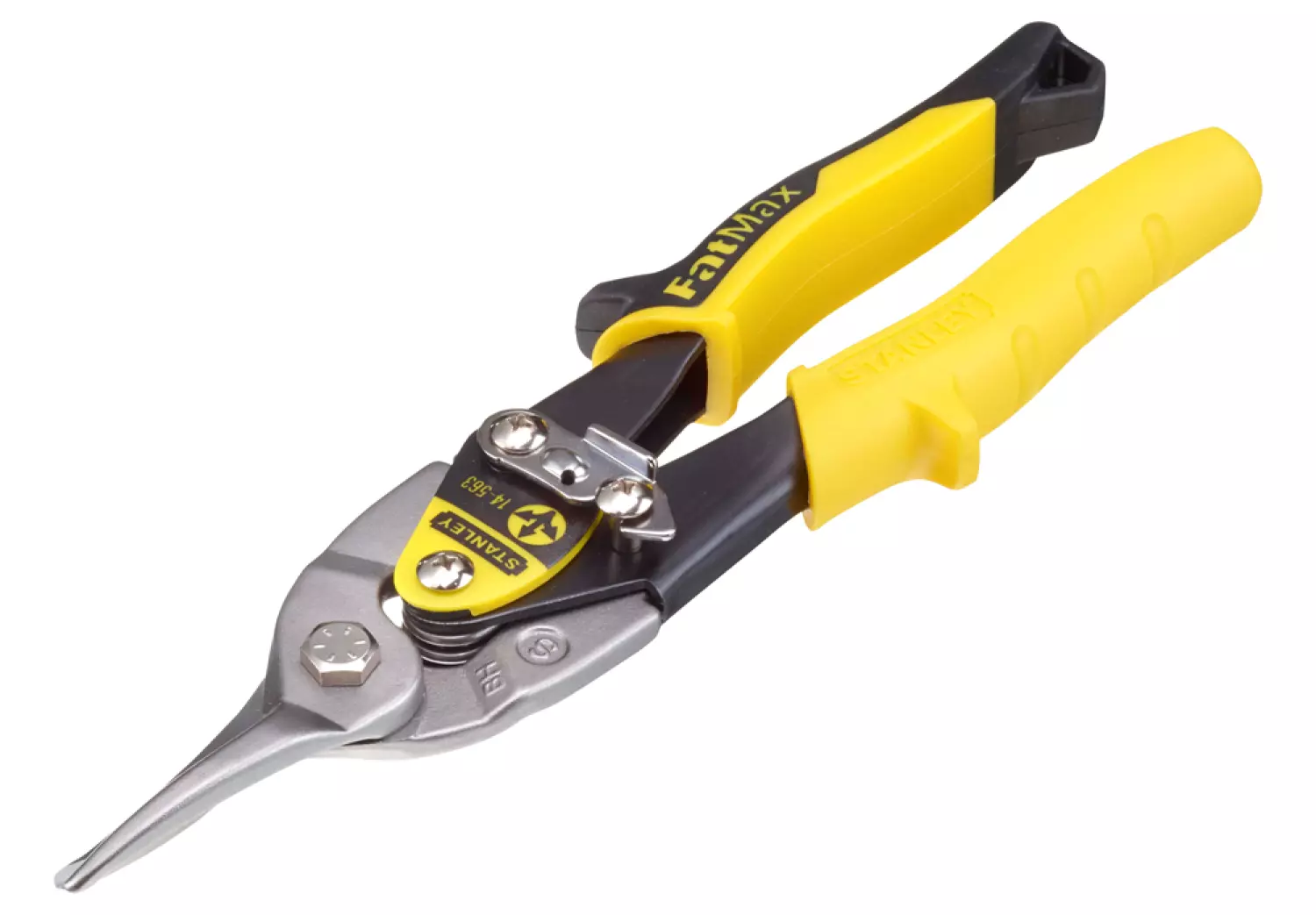 Stanley 2-14-563 FatMax Blikschaar zware bekken - Recht - 250mm - Geel-image