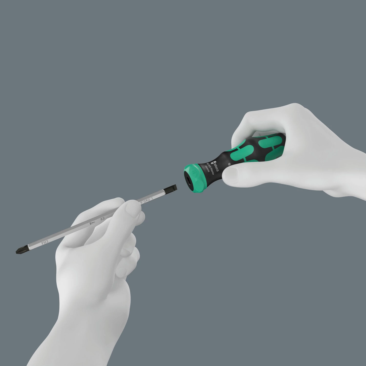 Wera 05051540001 7-delige Kraftform Kompakt Vario RA Schroevendraaierset in etui - met ratelfunctie-image