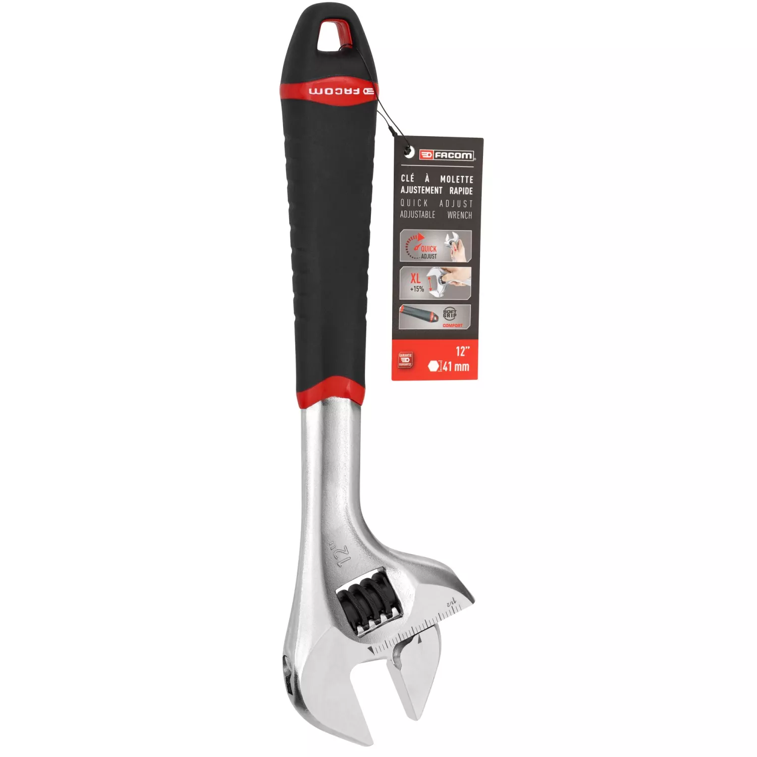 Facom 101.12GPB Verstelbare Moersleutel - 41mm - 301mm