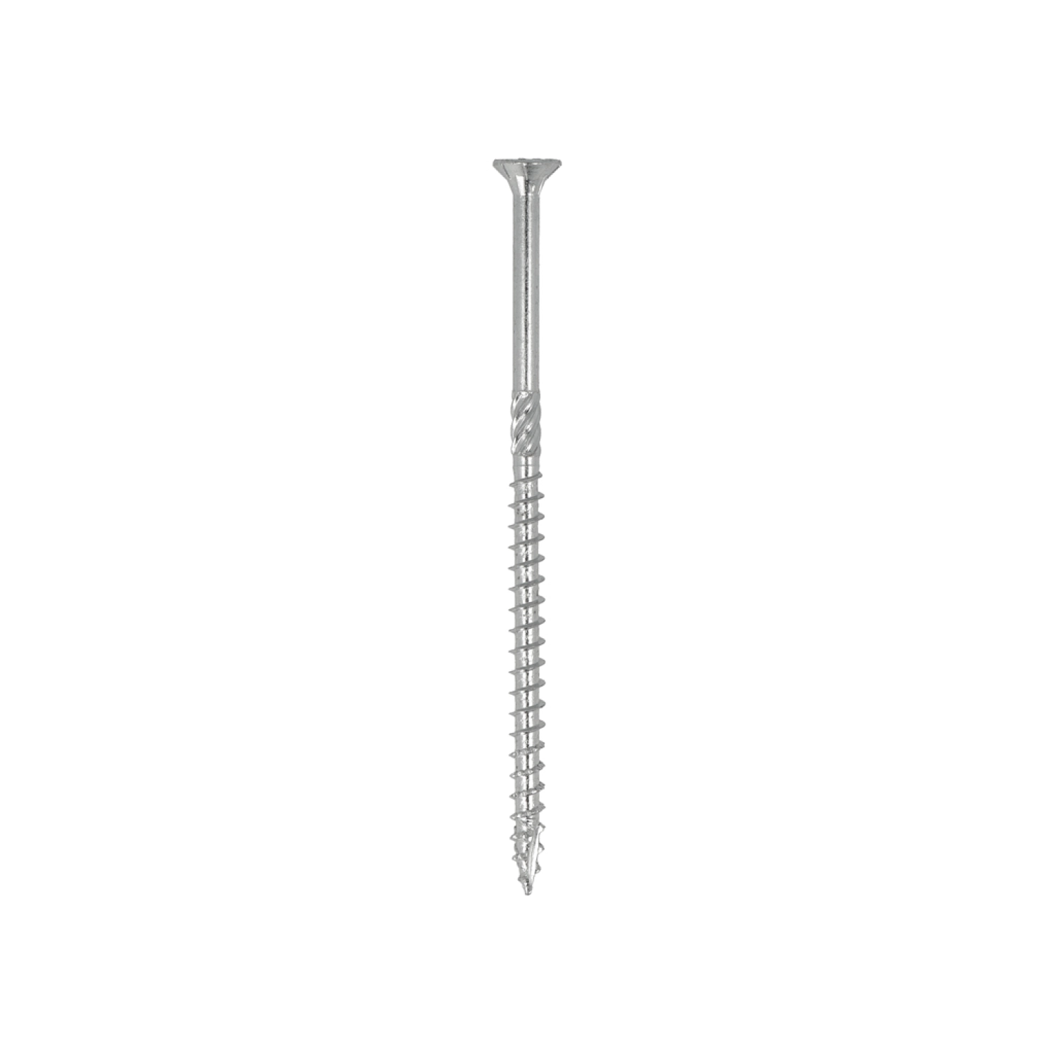 DynaPlus 0281.01.50801 Vis de construction - Tête plate - Sous-filetage - Intérieur - TX30 - 6.0 x 120/70mm (100pcs)-image