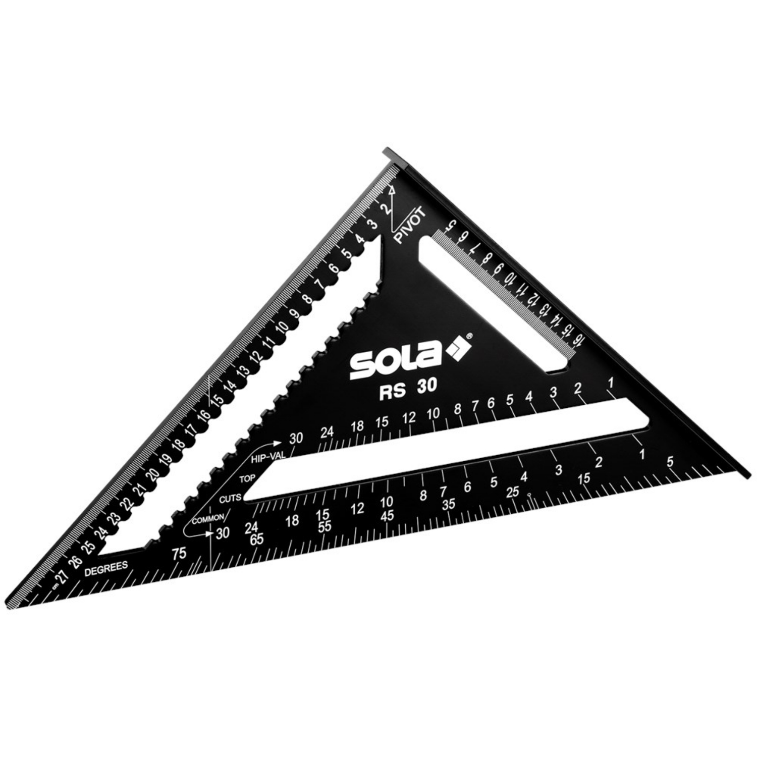 Sola RS 30 Triangle de Mesure Métrique - 30cm-image