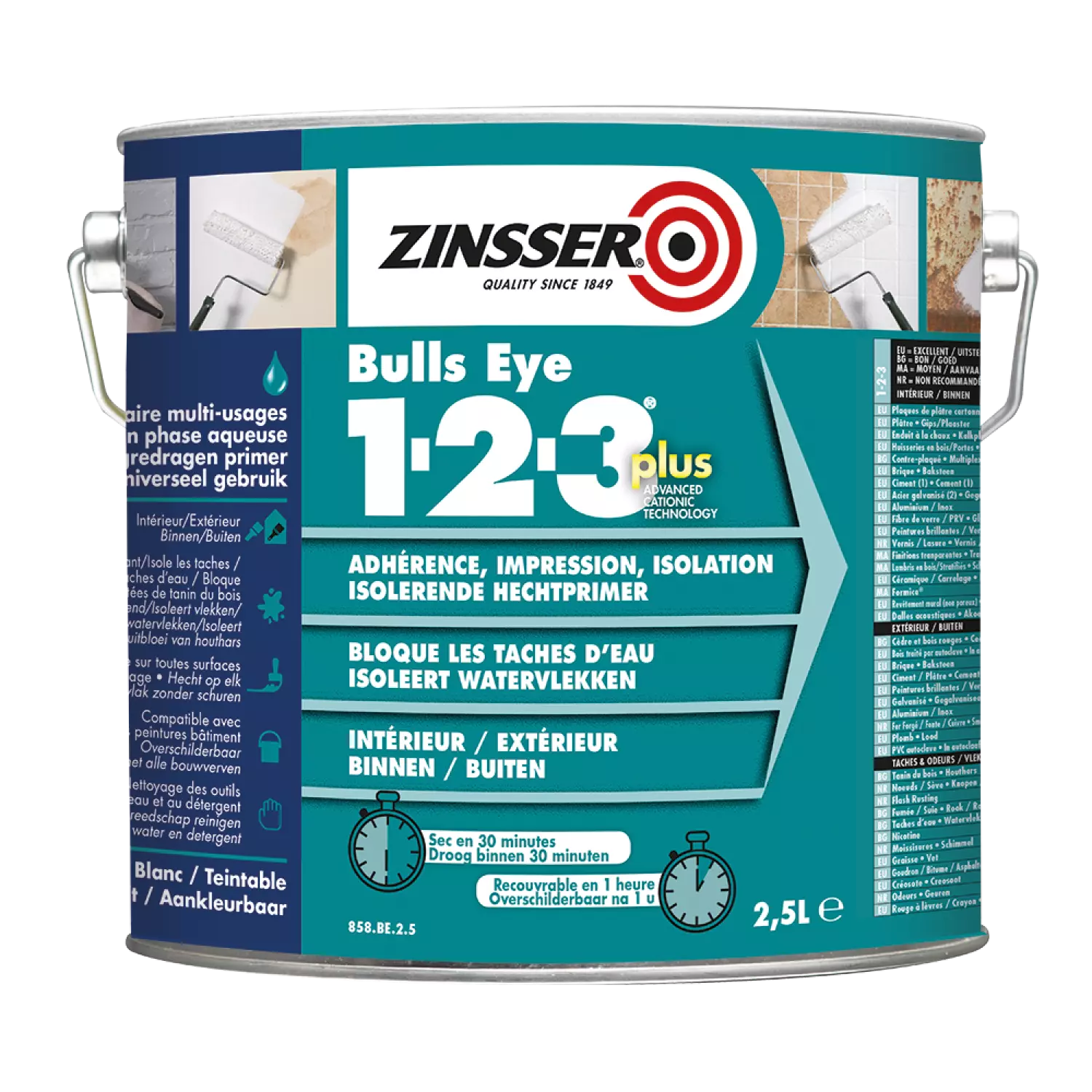 Zinsser 858.BE.2.5 Apprêt-image