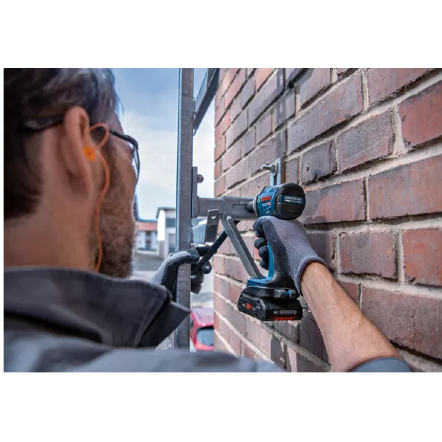 Bosch GDS 18V-330 HC 18V accu slagmoersleutel body in L-boxx - 1/2 - 560 Nm-image